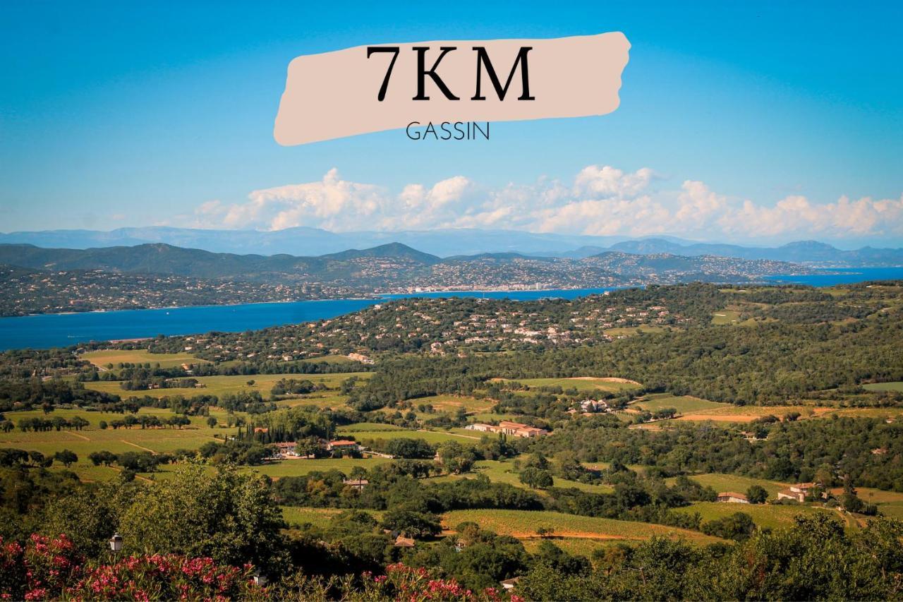 La Canopee, Golfe De Saint-Tropez Διαμέρισμα Gassin Εξωτερικό φωτογραφία